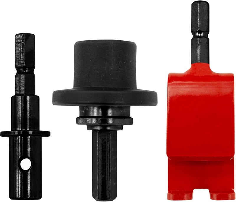 Eskimo 42494 Quick Connect Kit, Drill-Adaptive Augers, Red - Image 1